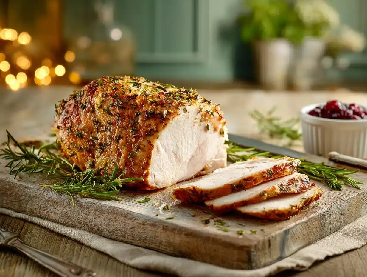 air fryer turkey breast preparation steps