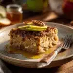 apple cinnamon baked oatmeal - featured image