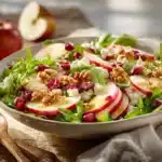 apple cranberry walnut salad - featured image