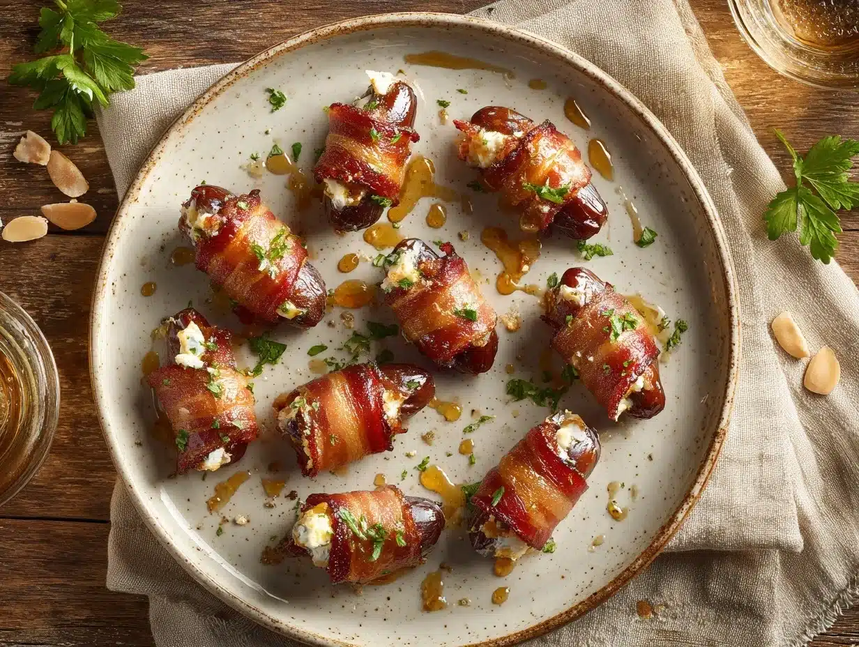 bacon-wrapped dates preparation steps