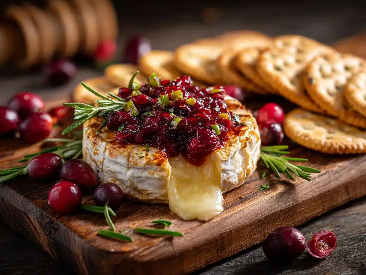 baked Camembert preparation steps