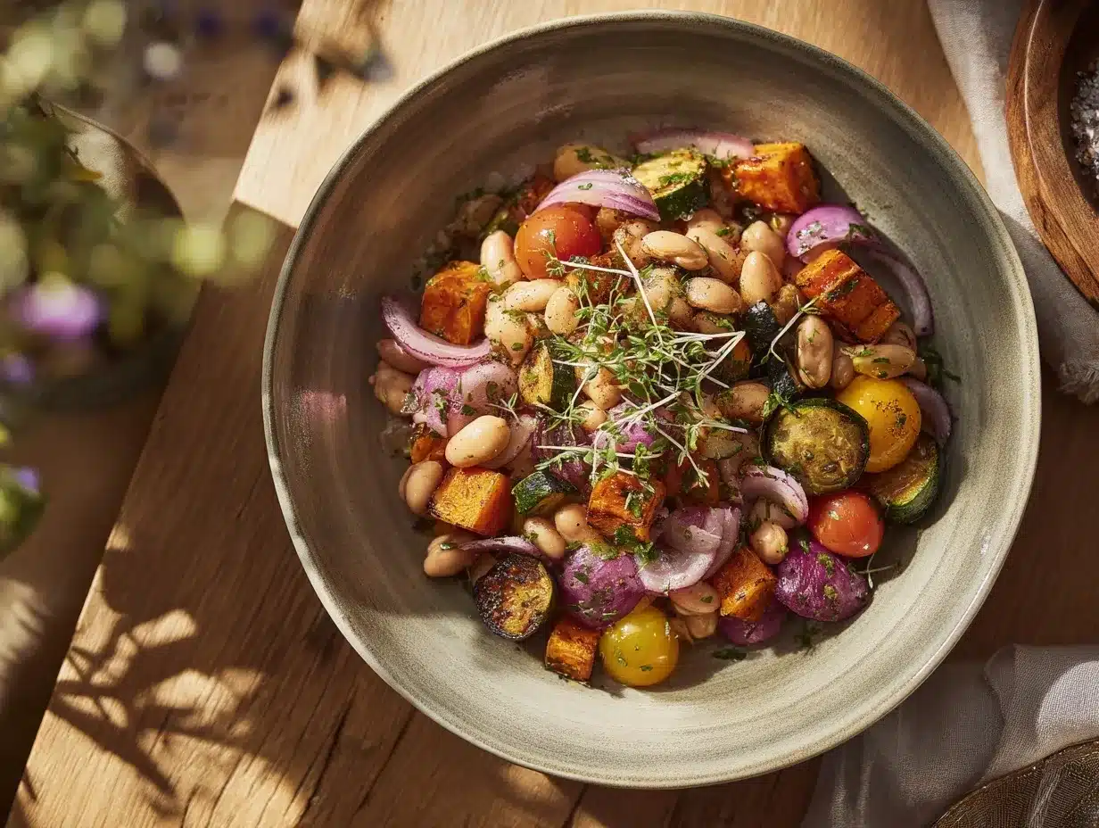 bean salad preparation steps