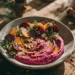 beet hummus - featured image