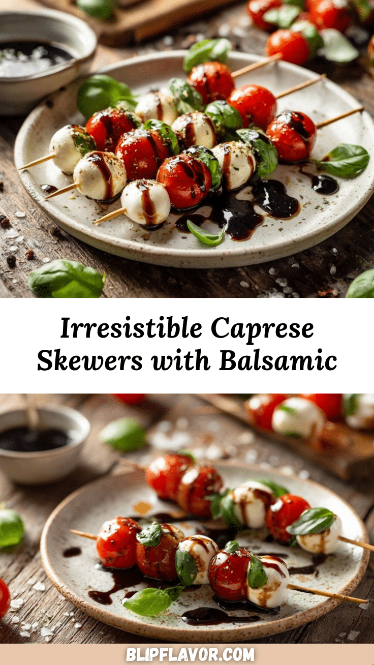Caprese skewers recipe