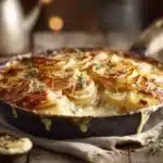 cheesy potato gratin dauphinoise - featured image