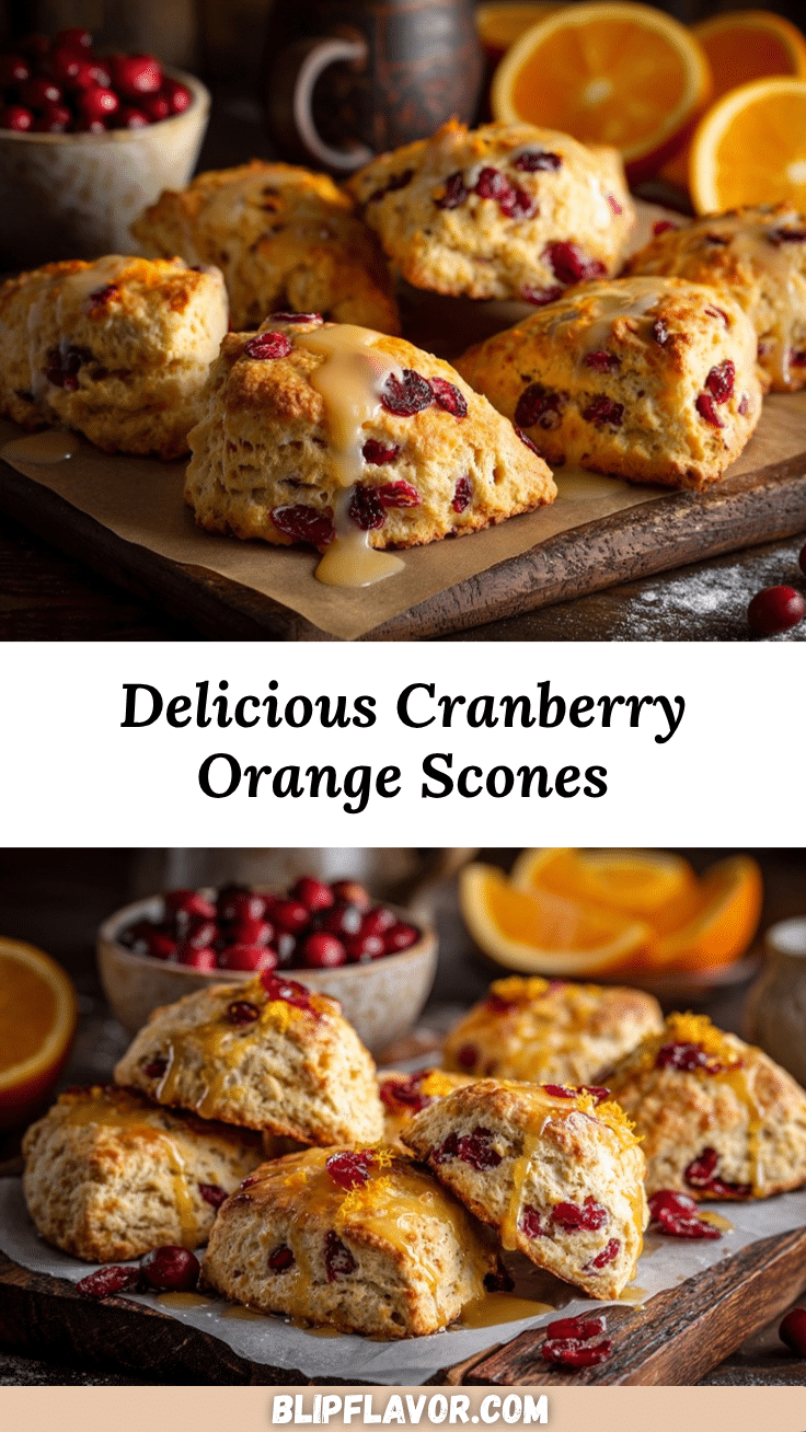 cranberry orange scones recipe
