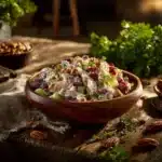 cranberry pecan chicken salad - featured image