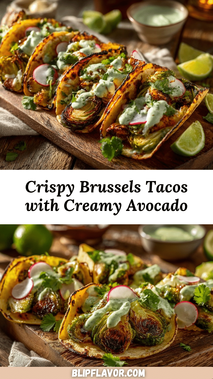 crispy brussels sprout tacos recipe