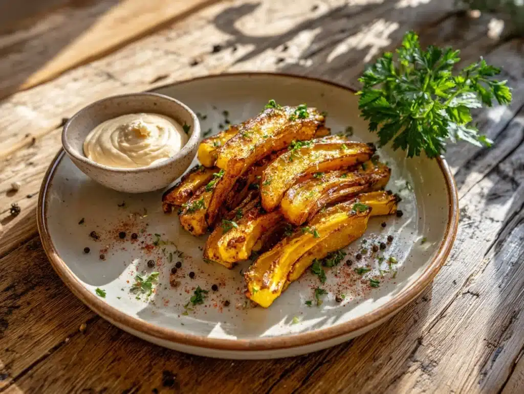 delicata squash fries - featured image