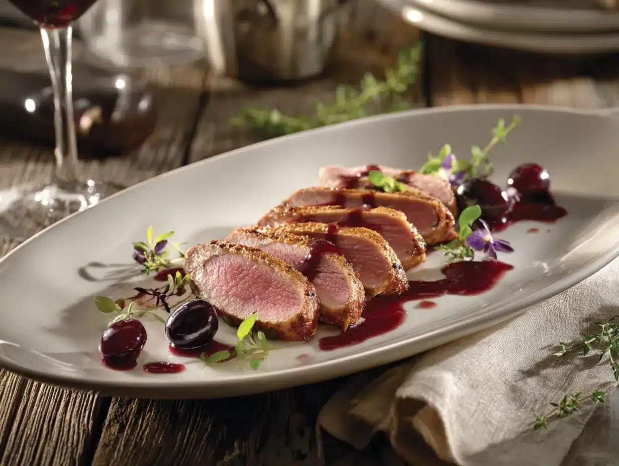 duck breast recipe preparation steps