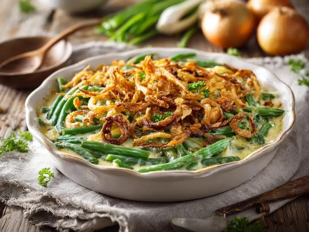 green bean casserole - featured image