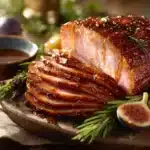 Honey Balsamic Glazed Ham - featured image