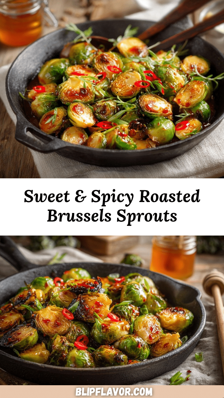 Honey Sriracha Brussels Sprouts recipe