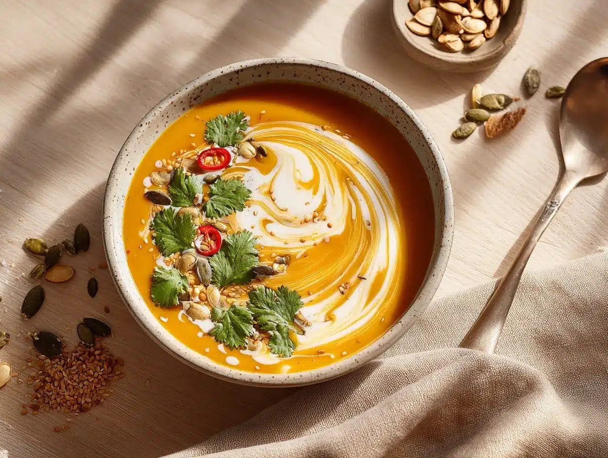 miso pumpkin soup preparation steps
