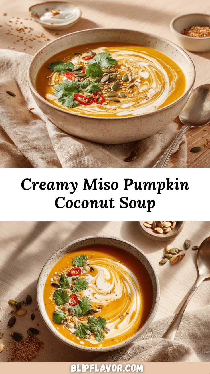 miso pumpkin soup recipe