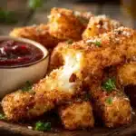 mozzarella sticks recipe - featured image