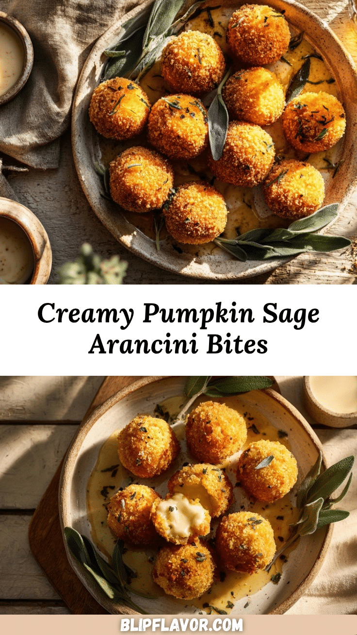 pumpkin sage arancini recipe