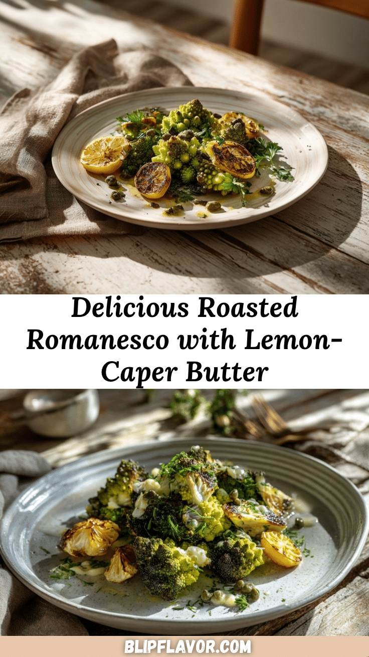 roasted romanesco recipe