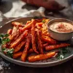 smoked paprika sweet potato fries - featured image
