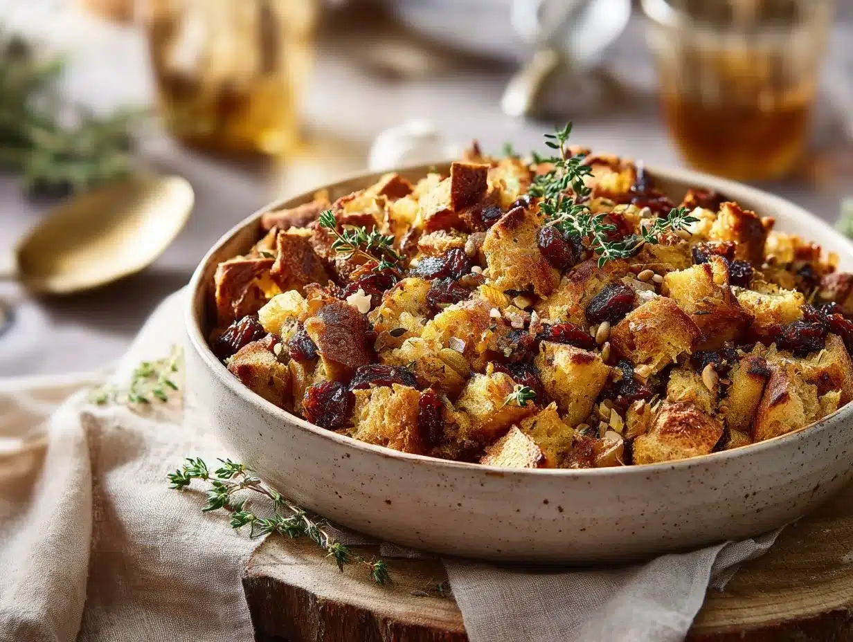 sourdough stuffing preparation steps