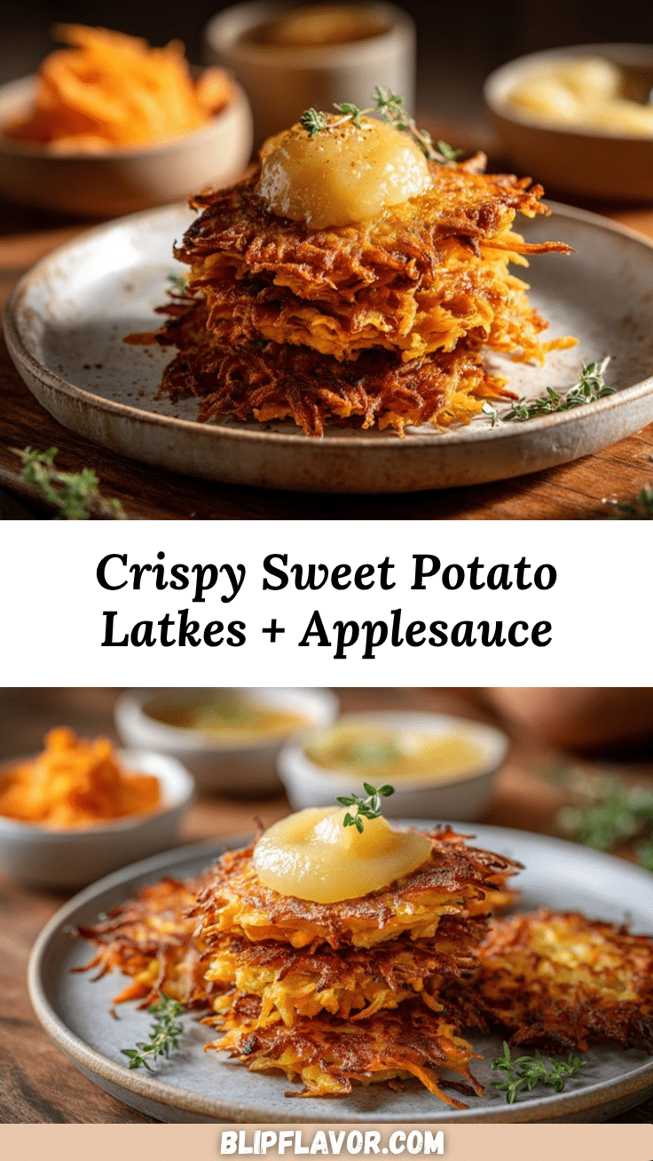 sweet potato latkes recipe