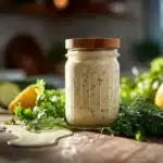 tahini ranch dressing - featured image