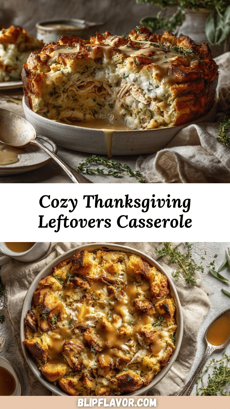 Thanksgiving leftover casserole recipe