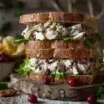 turkey salad sandwiches - featured image