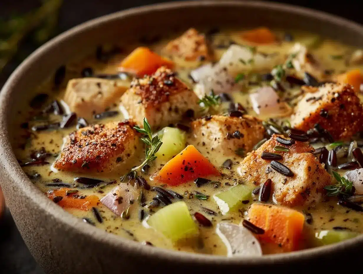 turkey wild rice soup preparation steps