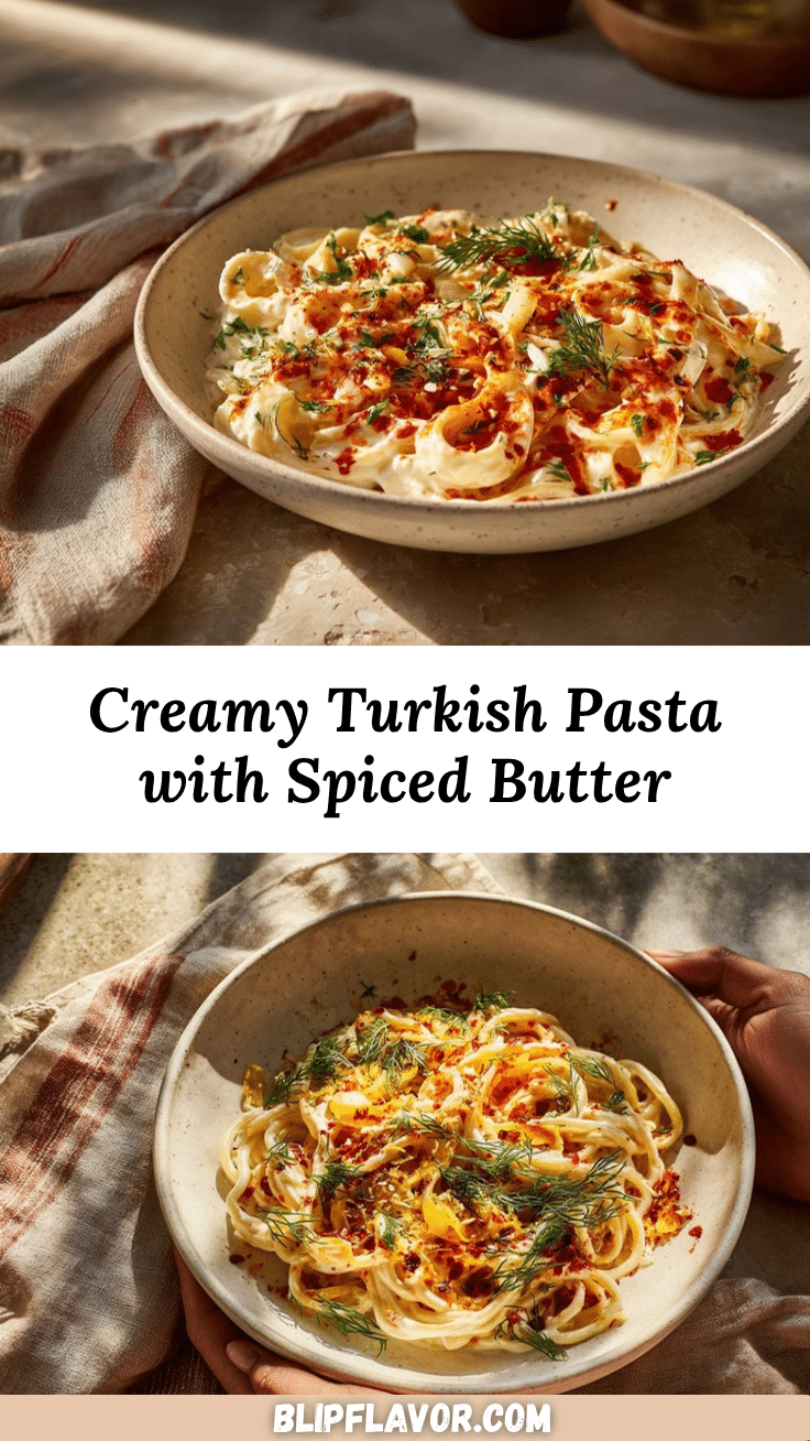 Turkish yogurt pasta recipe
