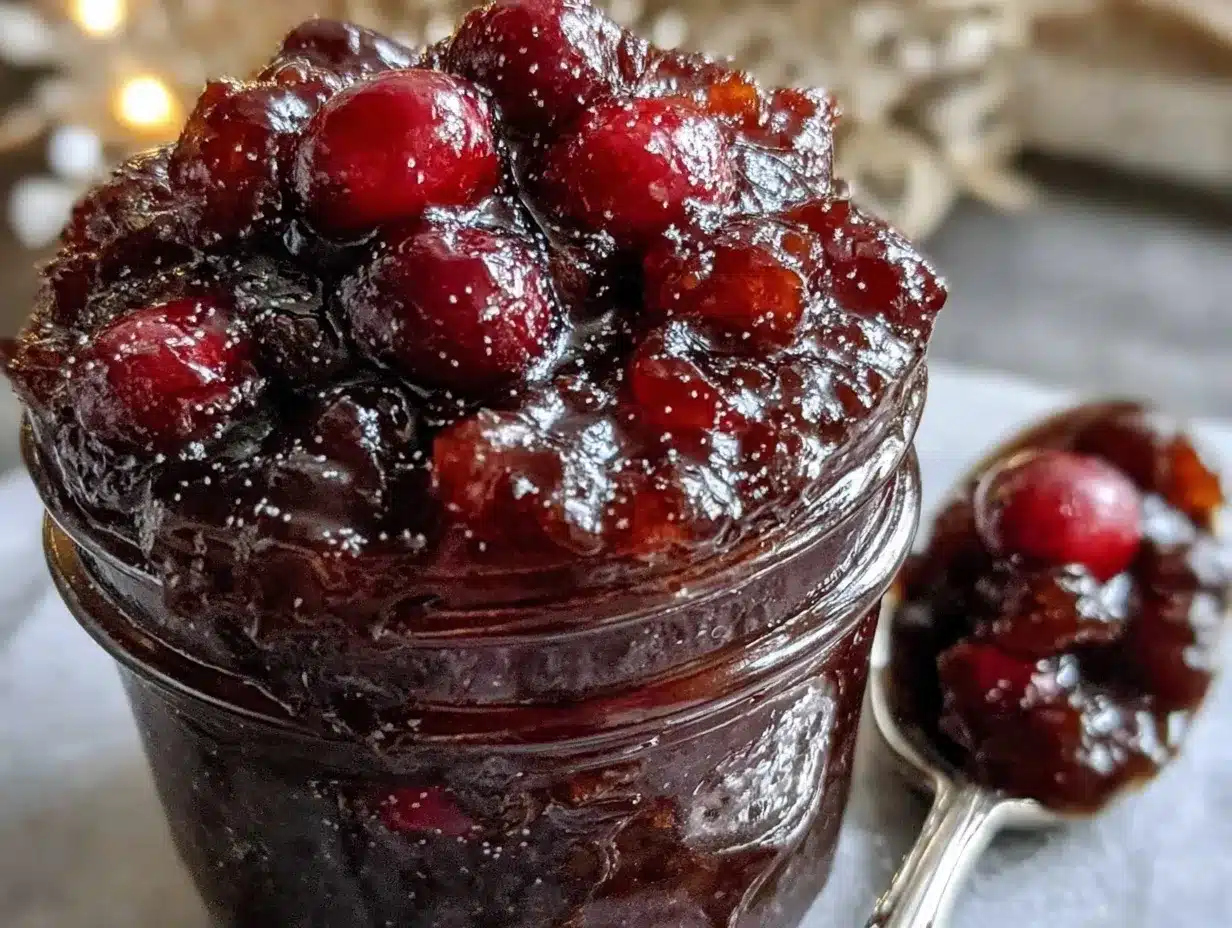 Amish Christmas Jam preparation steps