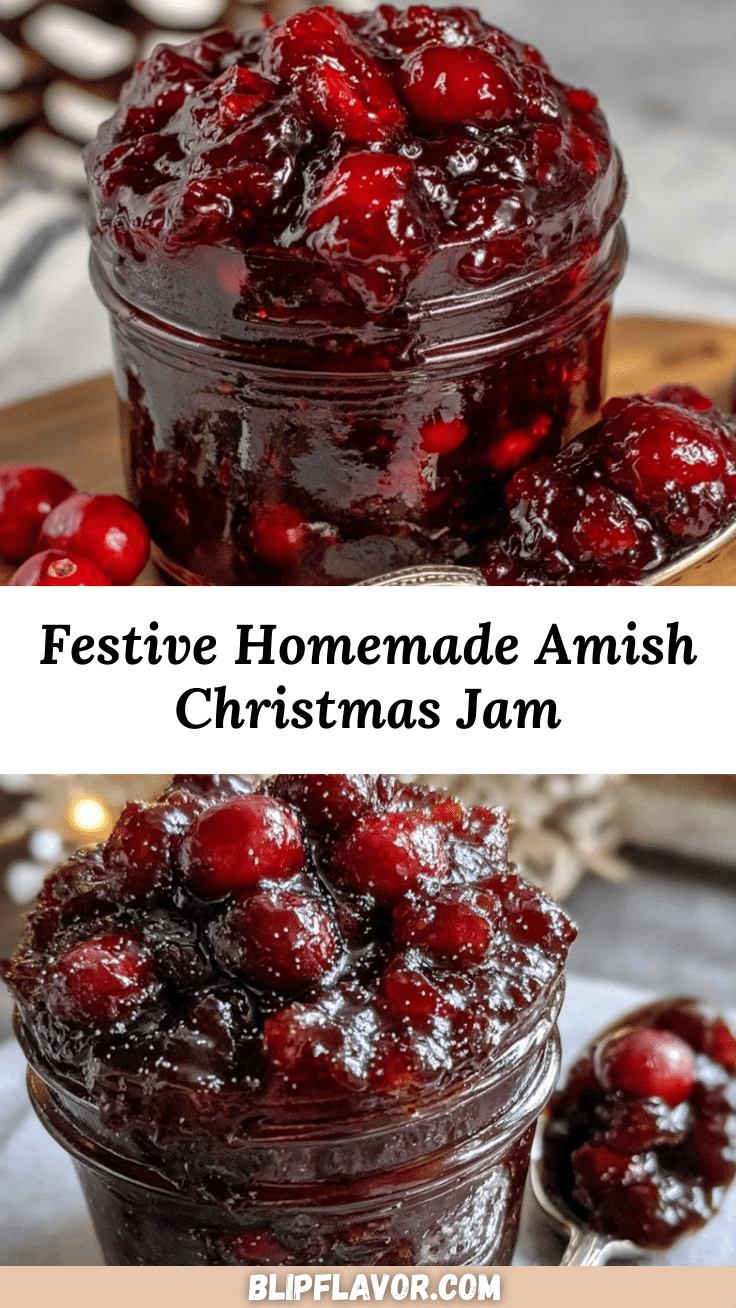 Amish Christmas Jam recipe