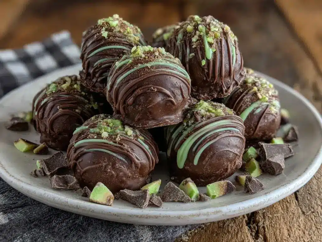 Andes Mint Chocolate Truffles - featured image