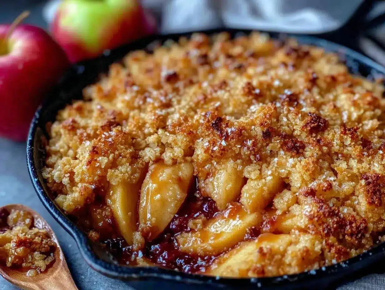 apple crisp recipe preparation steps