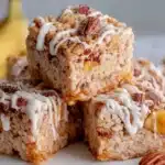banana pudding rice krispie treats - featured image