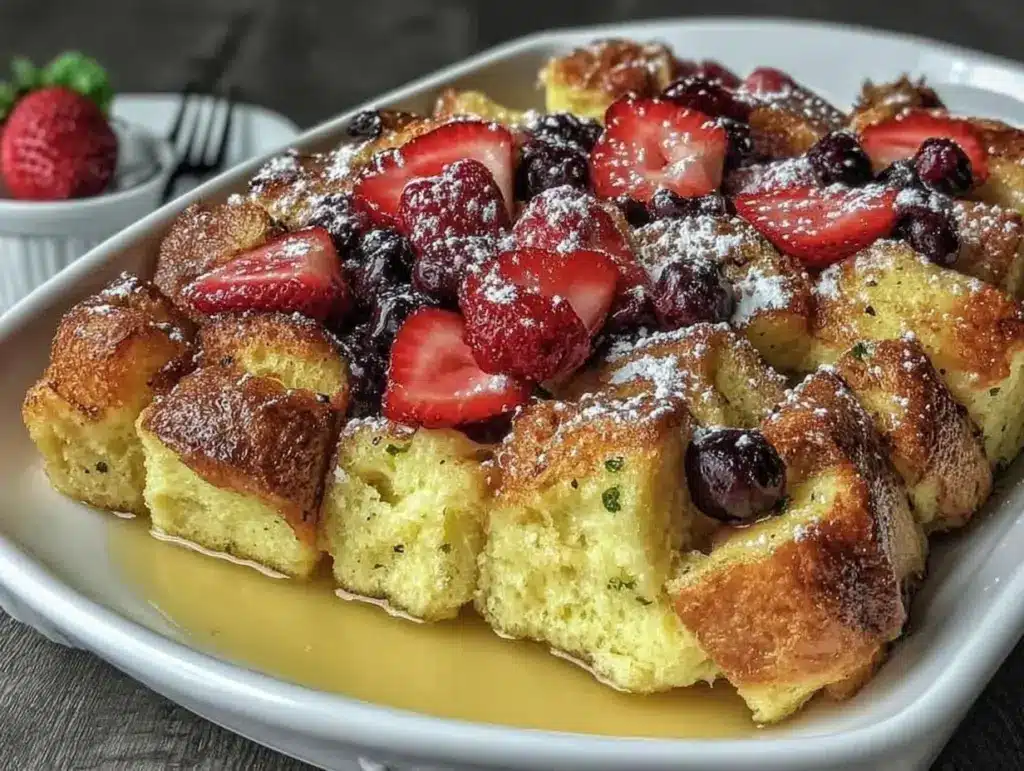 Berry French Toast Casserole - featured image
