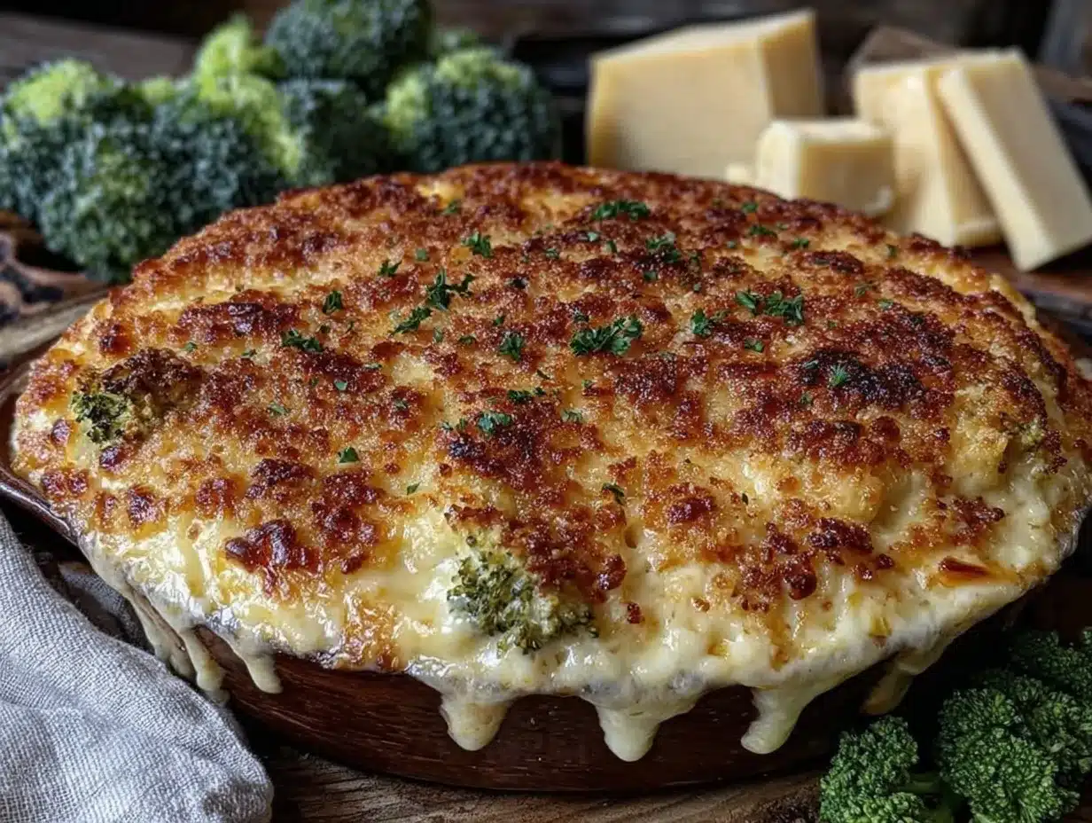 broccoli and cheese casserole preparation steps