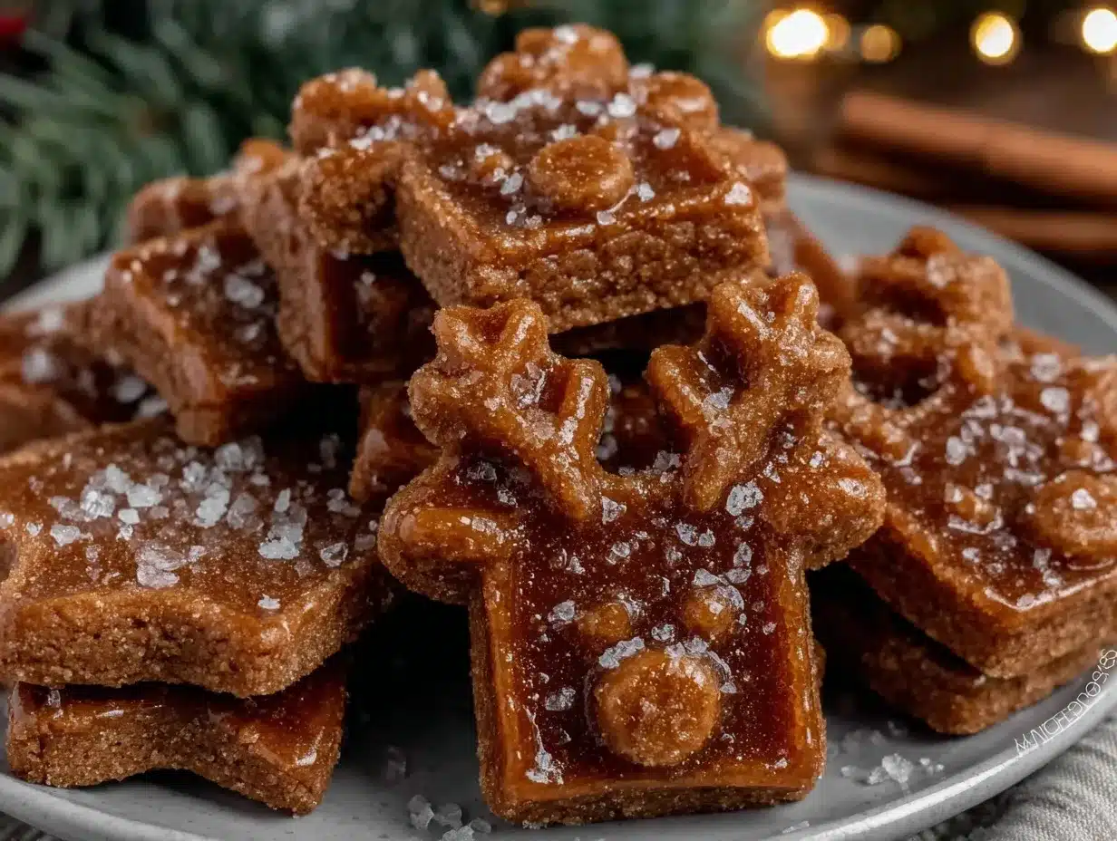 Brown Butter Maple Gingerbread Reindeer Cookies preparation steps
