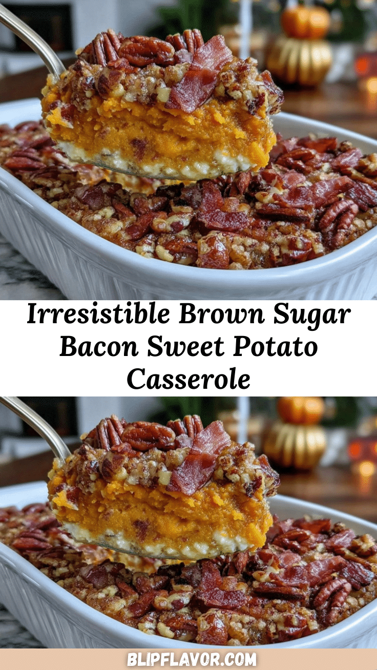 brown sugar bacon sweet potato casserole recipe