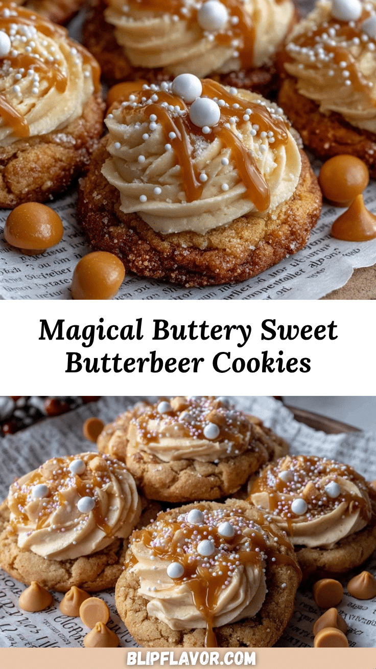 Butterbeer Cookies recipe