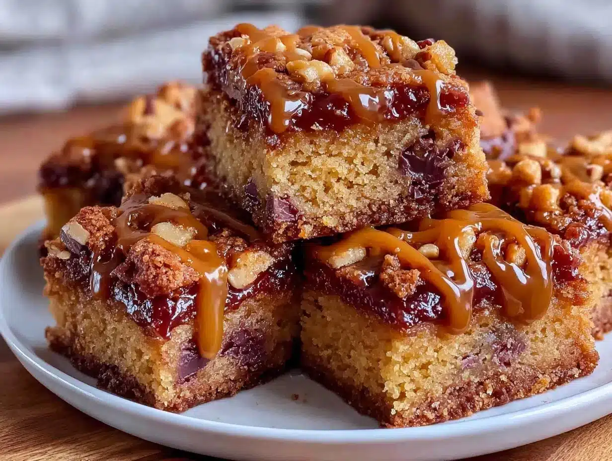 butterscotch toffee cookie bars preparation steps