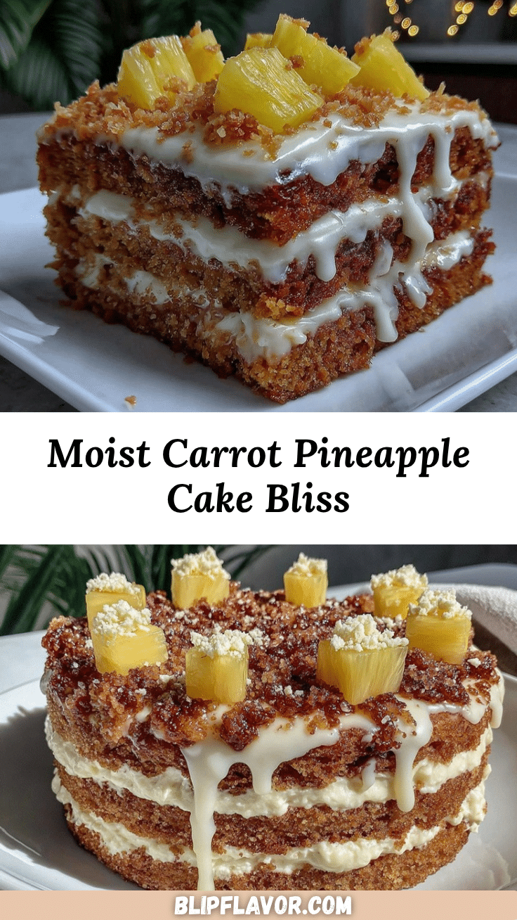 carrot pineapple cake recipe
