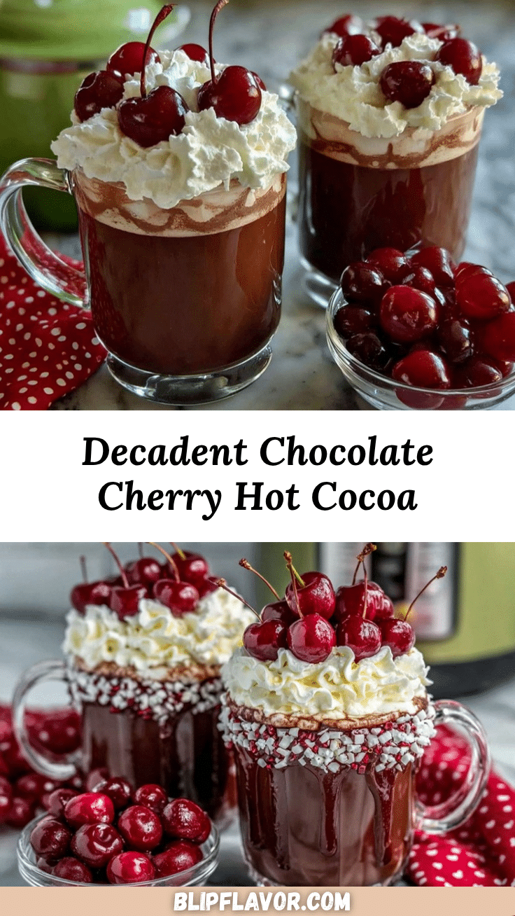 chocolate cherry hot chocolate recipe