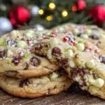 chocolate chip Christmas cookies - featured image