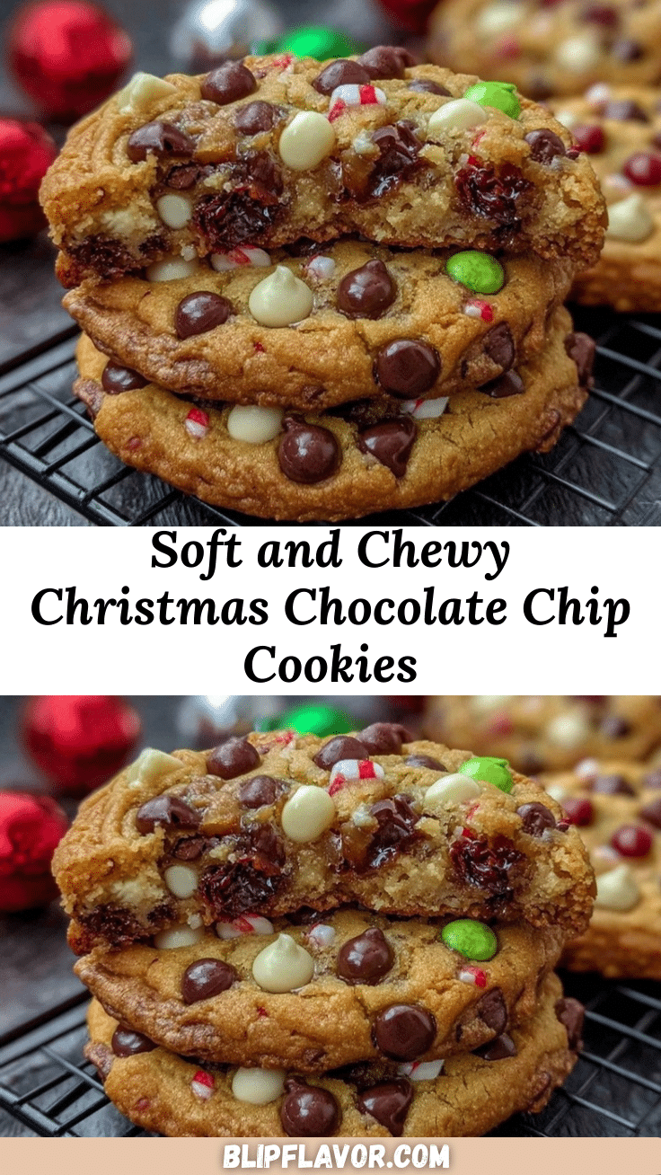 chocolate chip Christmas cookies recipe