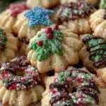 Christmas Spritz Cookies - featured image