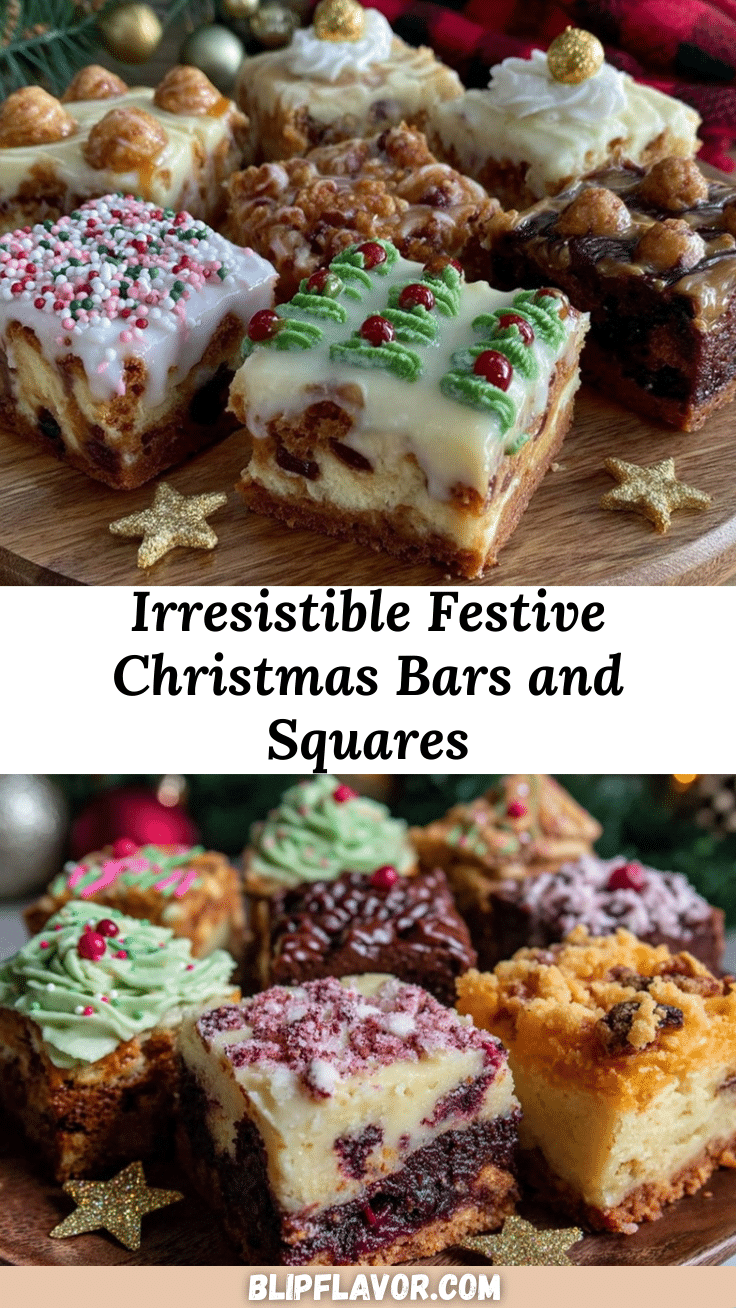 Christmas squares and bars recipe