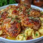 creamy Cajun chicken tortellini - featured image