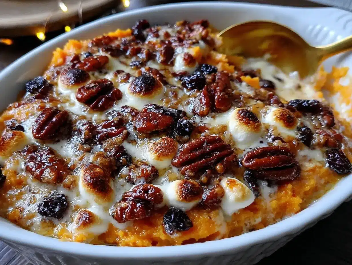 creamy maple sweet potato casserole preparation steps