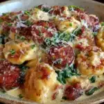 creamy pierogi skillet - featured image